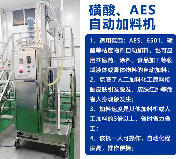 AES磺酸加料機(jī)、實(shí)驗(yàn)室乳化機(jī)、片堿食鹽自動(dòng)加料機(jī)-04